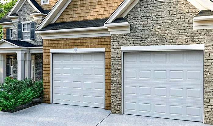 Small Grid Style Garage Door