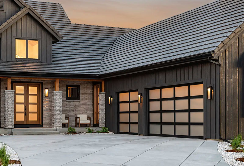 Aluminum Glass Garage Doors