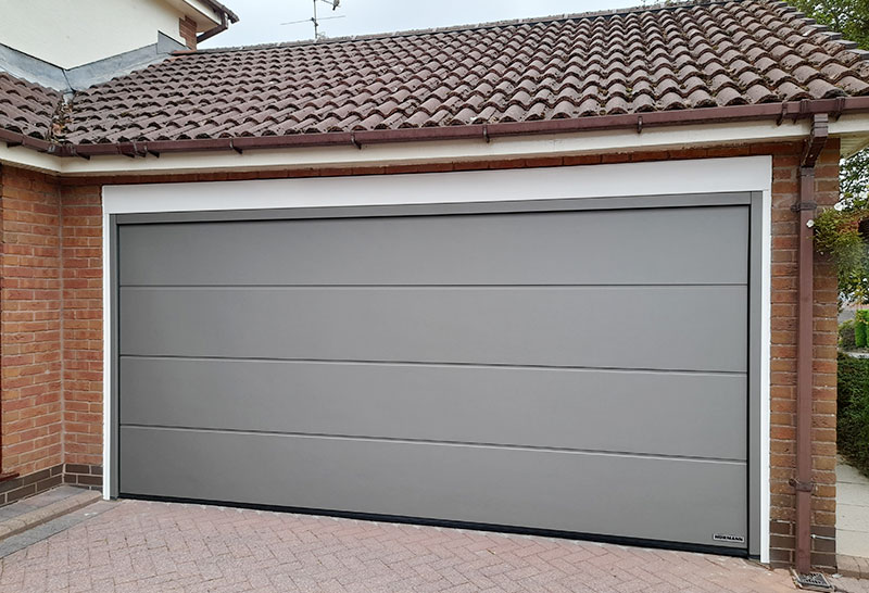 Non Insulated Colour Steel Sectional Garage Door