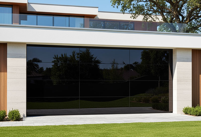 Full View Glass Aluminum Garage Door
