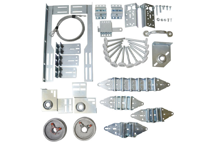 8'x8'or 9'x8' Garage Door Hardware Kit & Box