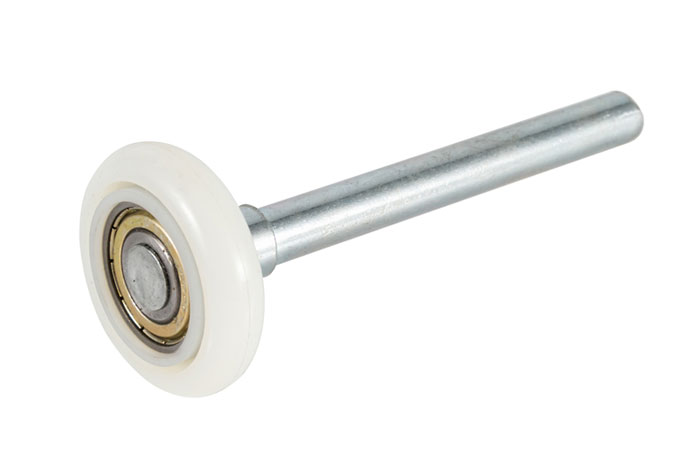 Light Duty Nylon Garage Door Roller, 6200zz Bearing, 4" & 7'' Stem