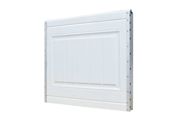Raised Steel Panel for Overhead Foldable Garage Door Panels