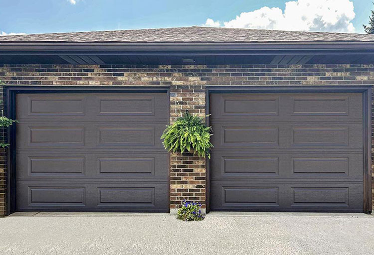 Double Steel Garage Door Classic/Raised/Carriage/Flush