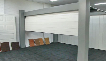 Non Insulated Garage Door - Exhibition Hall Sample
