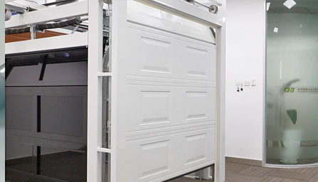 U.S. Garage Door - Exhibition Hall Sample