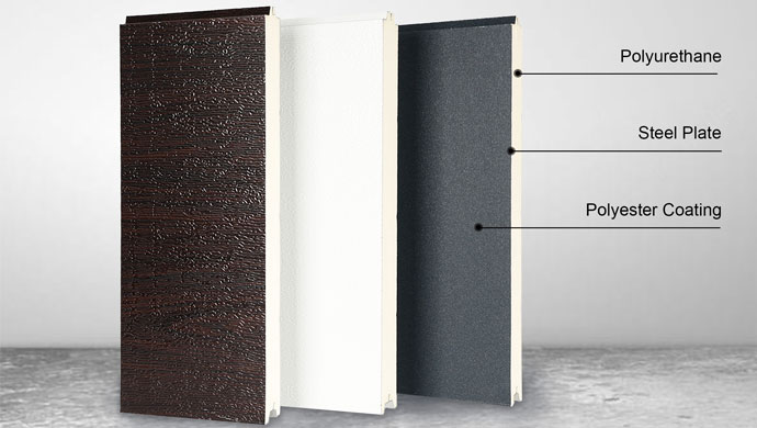 Insulation garage door